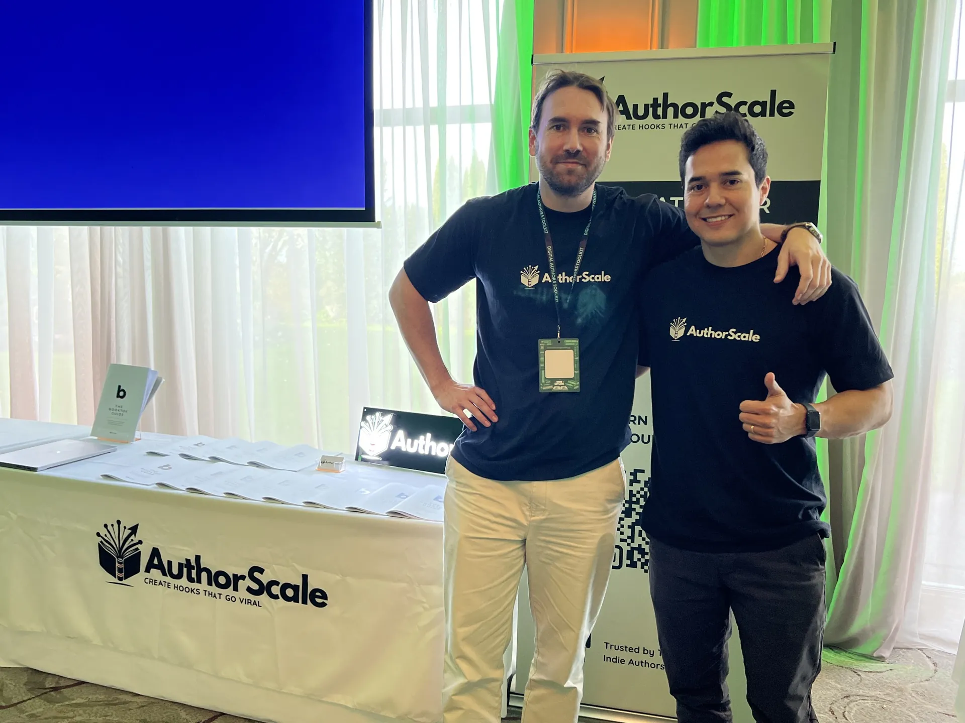 On stage at the Ireland Publishing Show