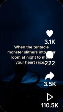 BookTok post example