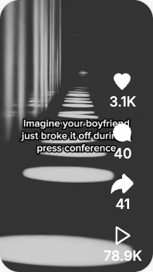 BookTok post example